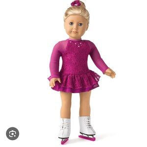 American Girl Doll Ice Skating Outfit